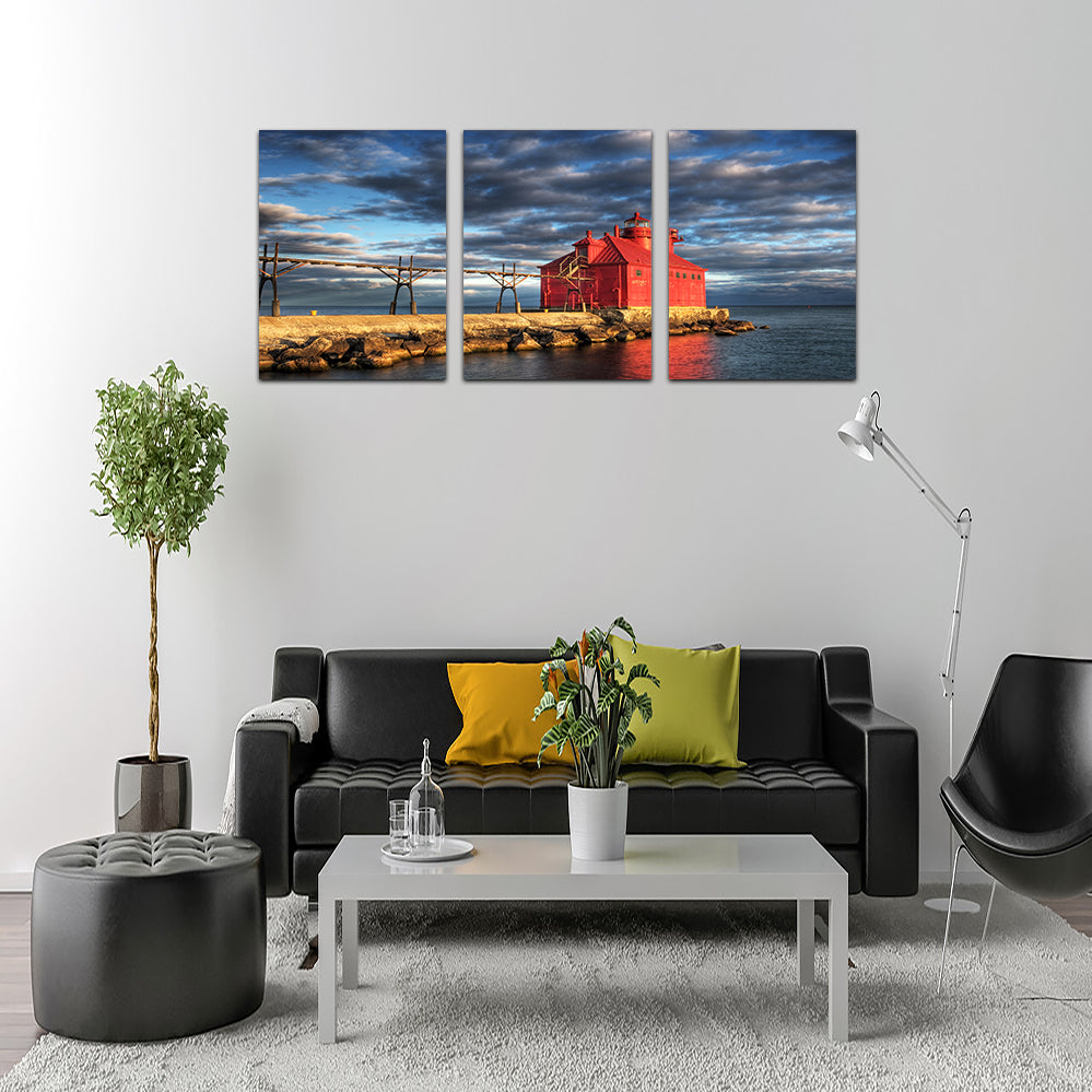 Stunning Sturgeon Bay Lighthouse Wall Art for Your Home Decor
