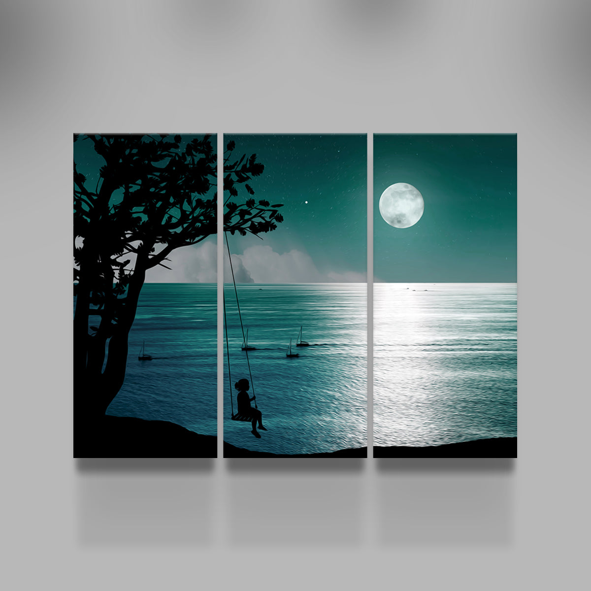 Enchanting Feelings in the Night Wall Art by George Sorin