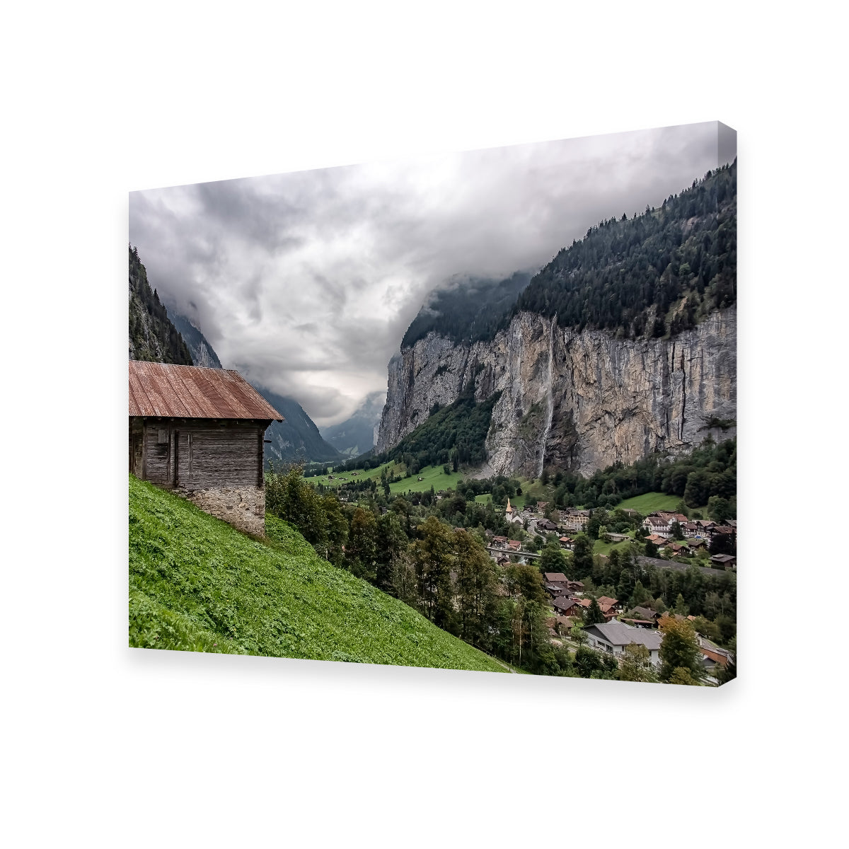 Stunning Lauterbrunnen Wall Art by Manjik Pictures