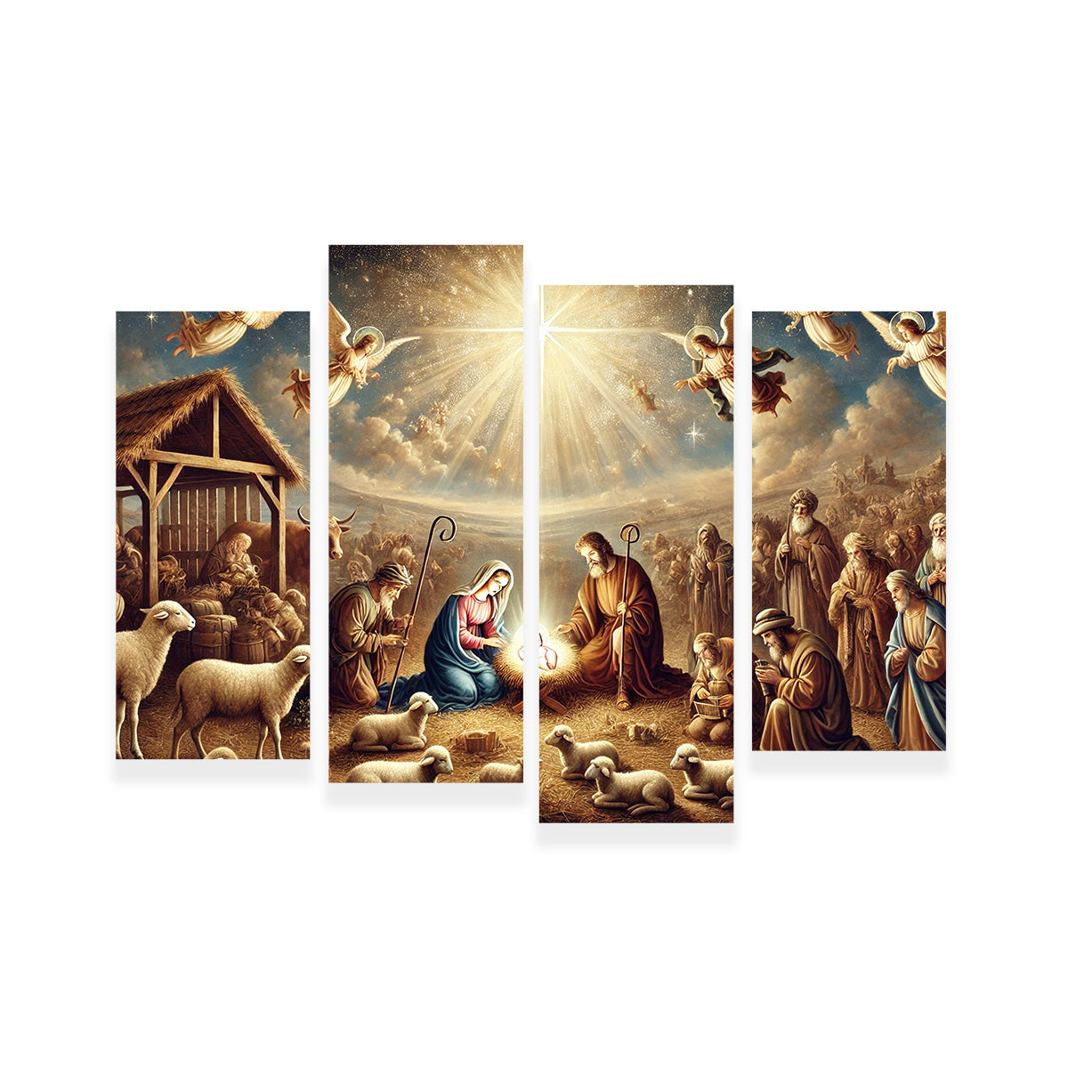 Exquisite Nativity Wall Art for Stunning Home Decor
