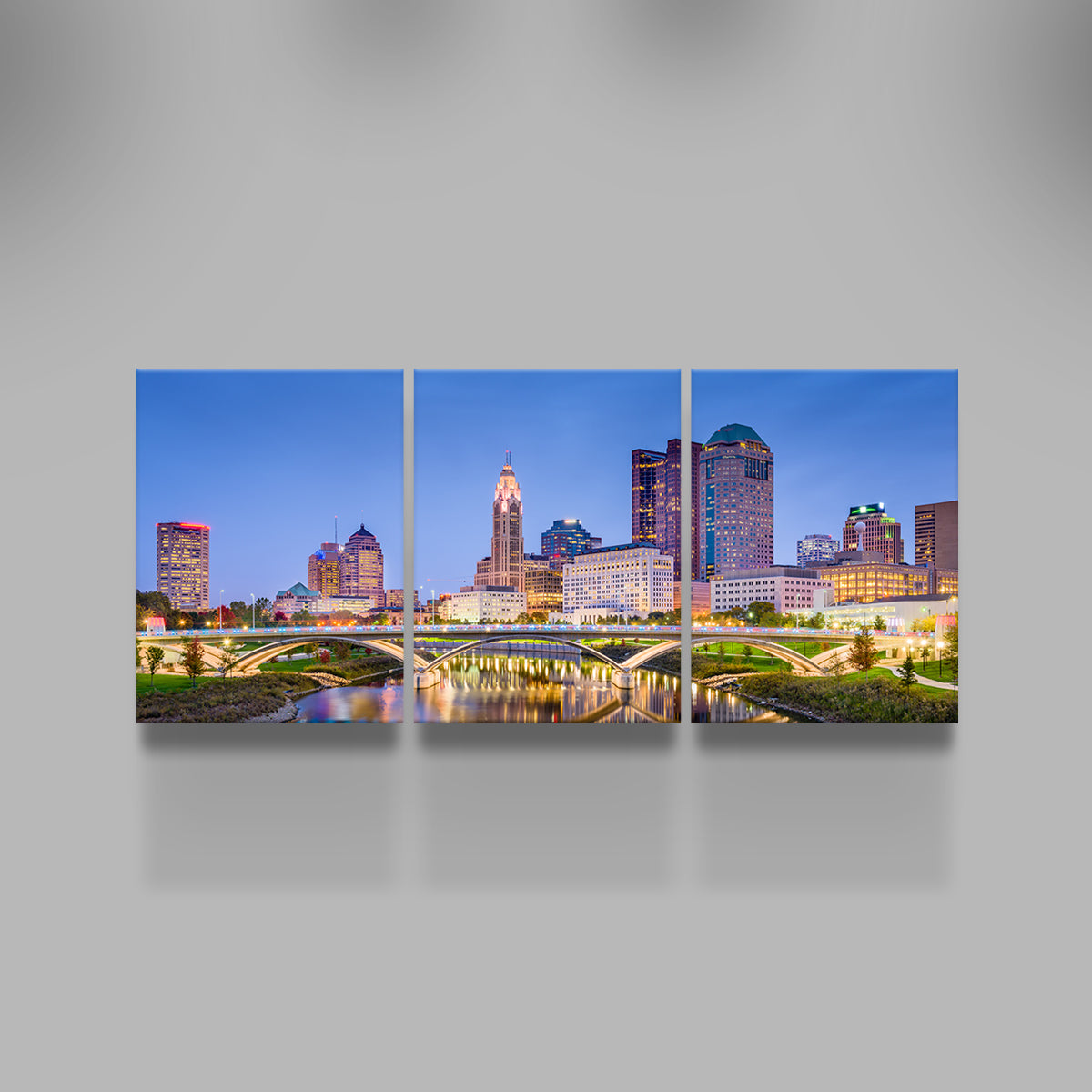 Exquisite Columbus Skyline Wall Art for Stunning Home Decor