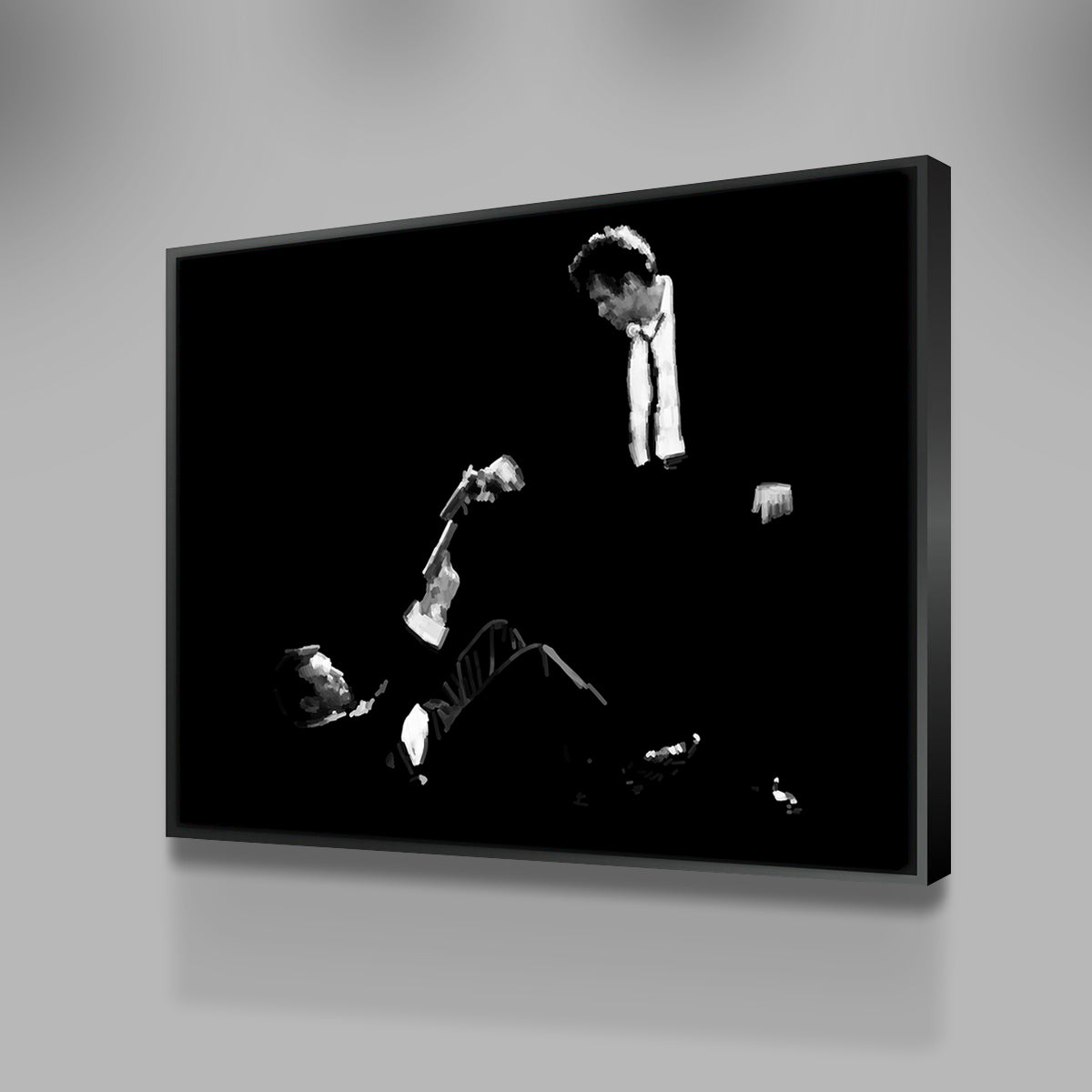 Stunning White Vs Pink Wall Art by Andy Brackpool