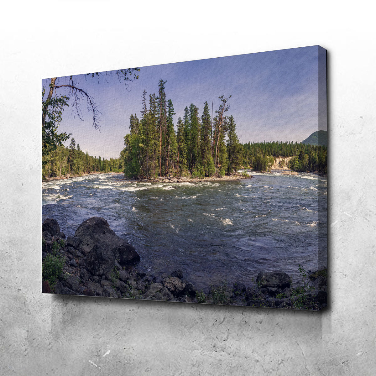 Stunning Kimberley Riverside Campground Wall Art by Mike Cotton