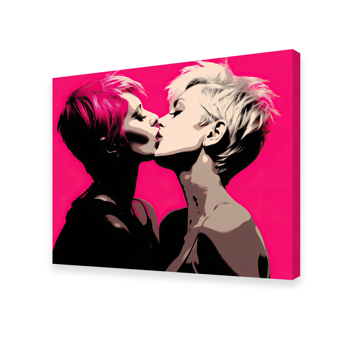 Gorgeous Lady Gaga & Pink Inspiring Wall Art by Ralph & Laura Design