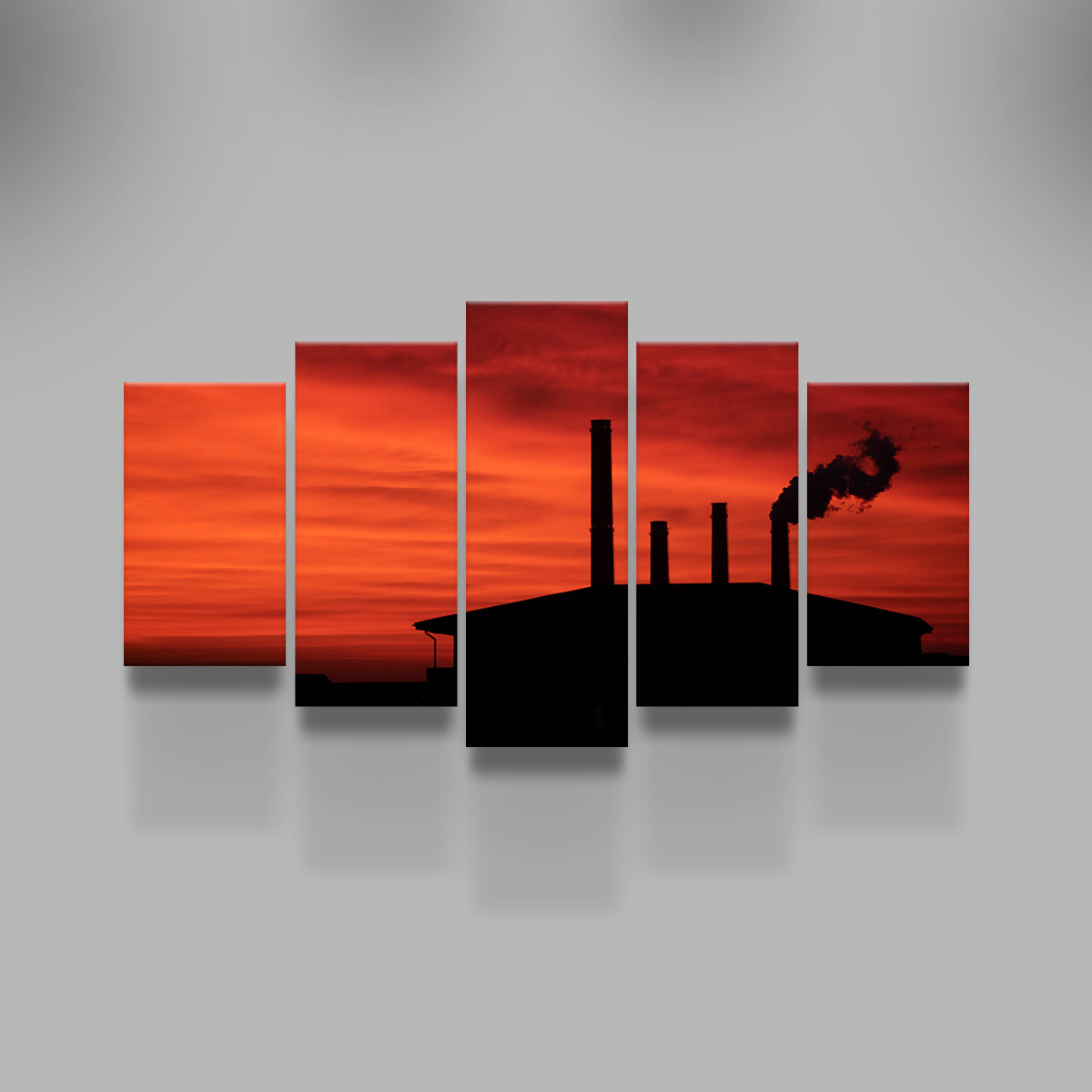 Stunning Bucharest Sunset 8 Wall Art - A Visual Masterpiece