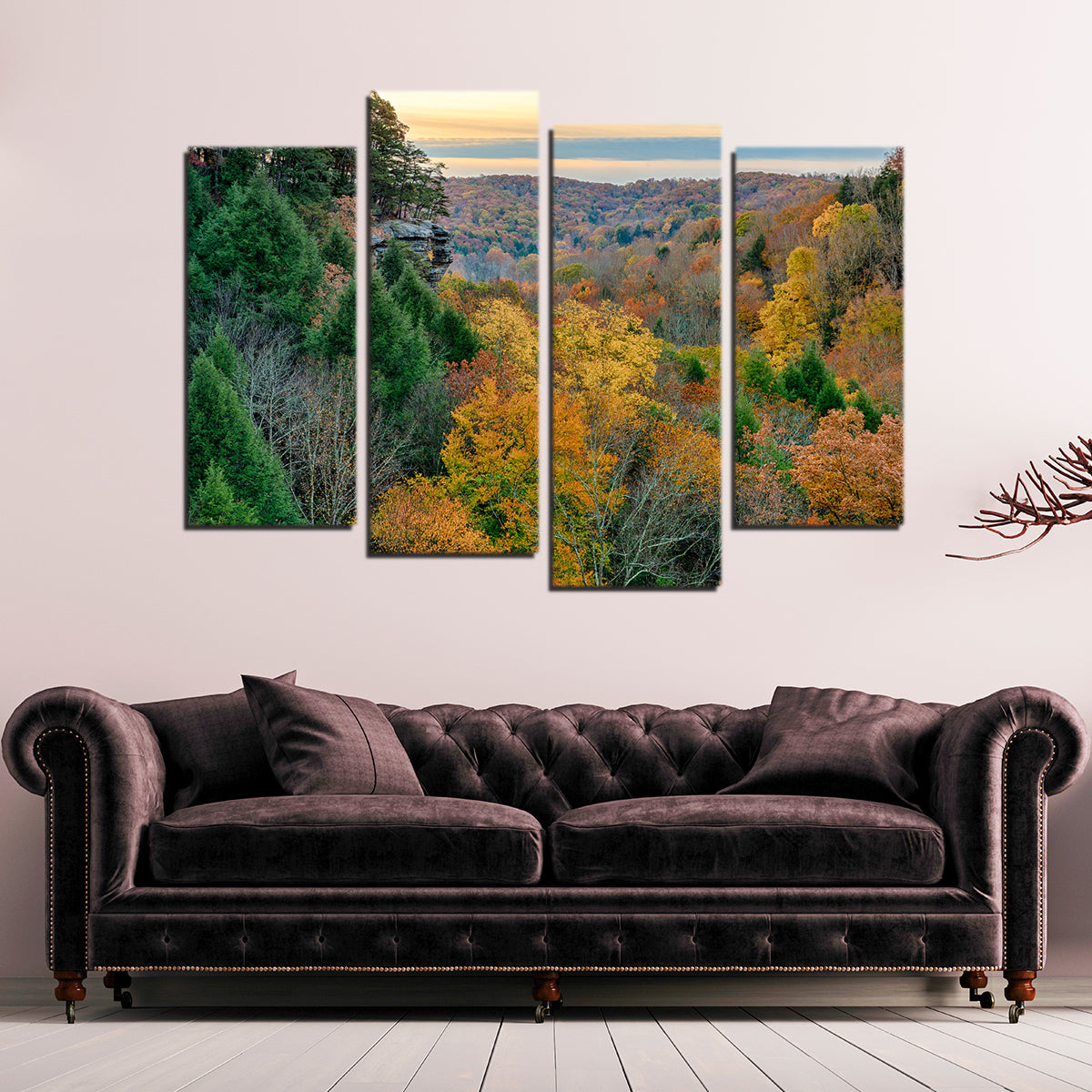Conkle's Hollow State Nature Preserve Stunning Wall Art - Sustainable and Museum-Quality
