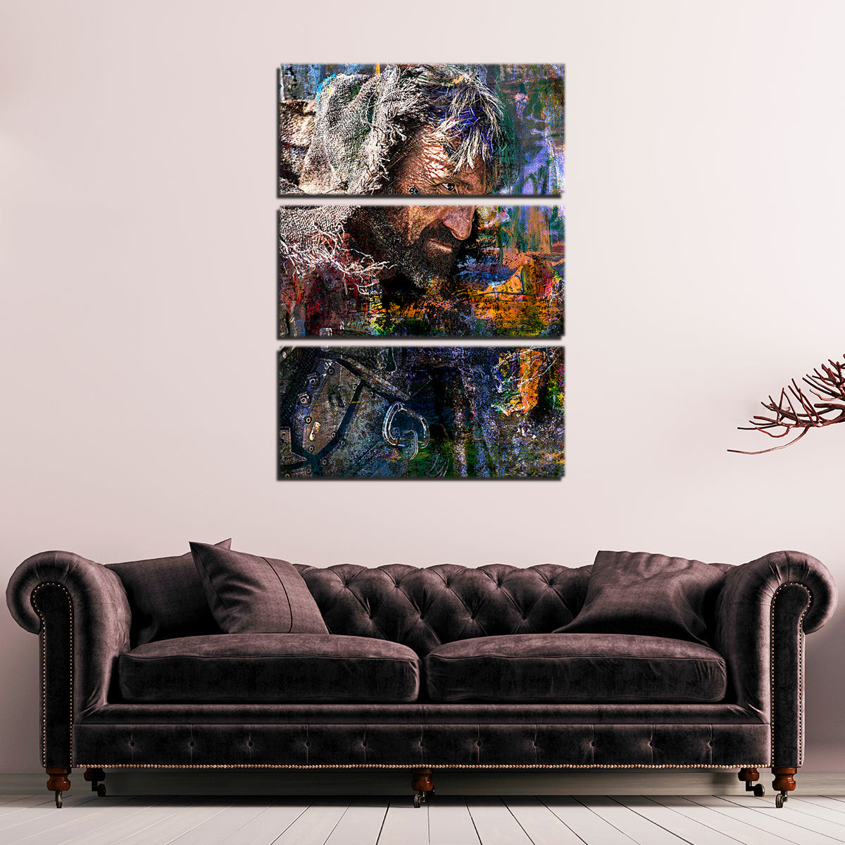 Exquisite Kruger Wall Art - Sustainable Pine Wood Frame