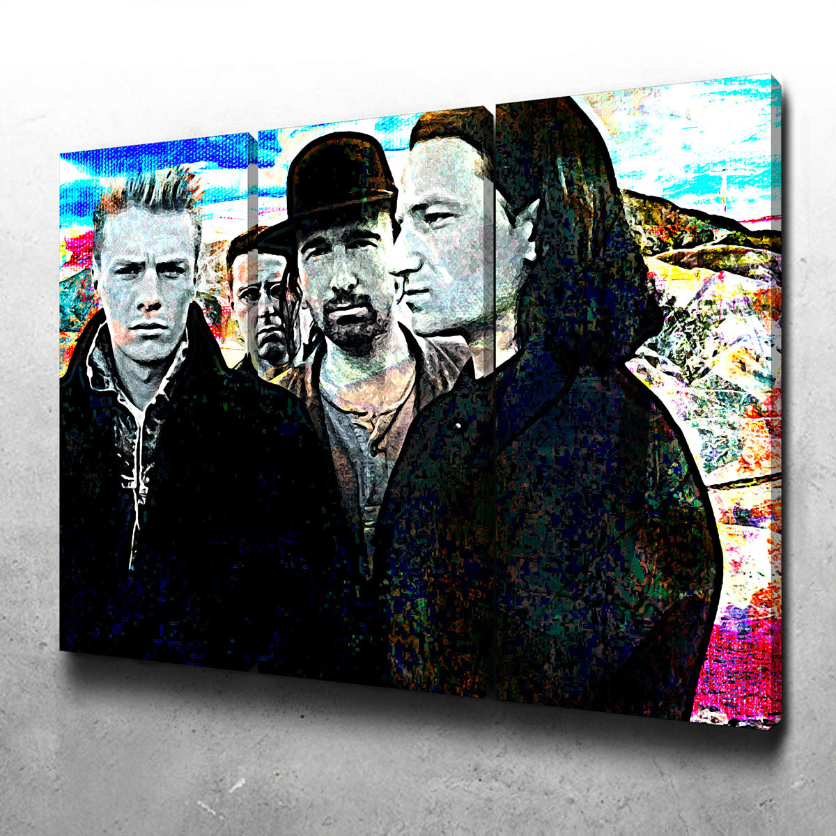 Stunning U2 Wall Art for Home Decor
