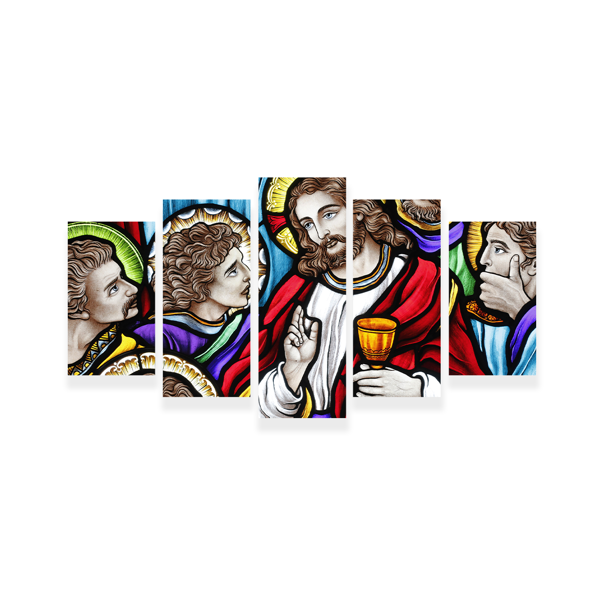 Exquisite Last Supper Canvas Print