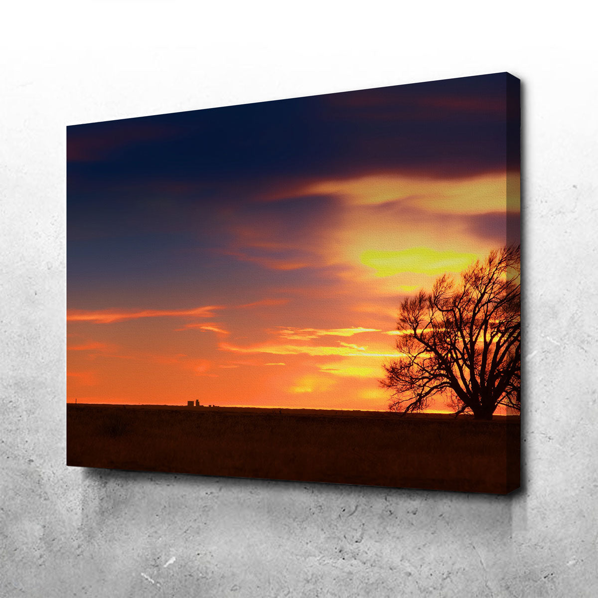 Stunning West Texas Sunset Wall Art for Your Home Decor
