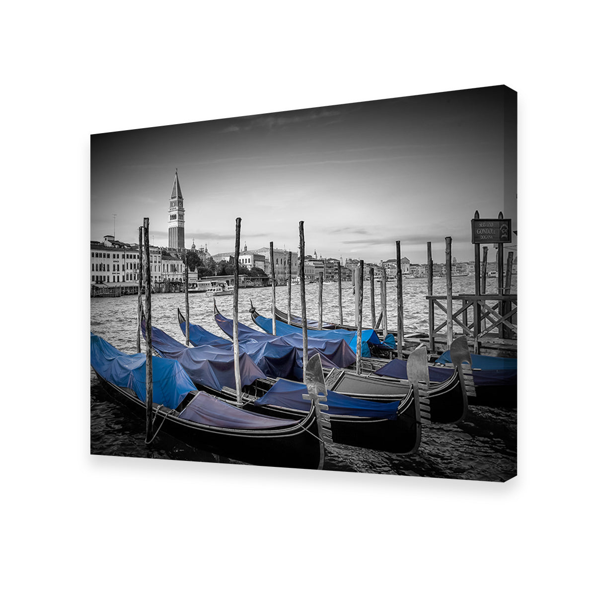 Stunning Venice Grand Canal and St Mark's Campanile Wall Art by Melanie Viola