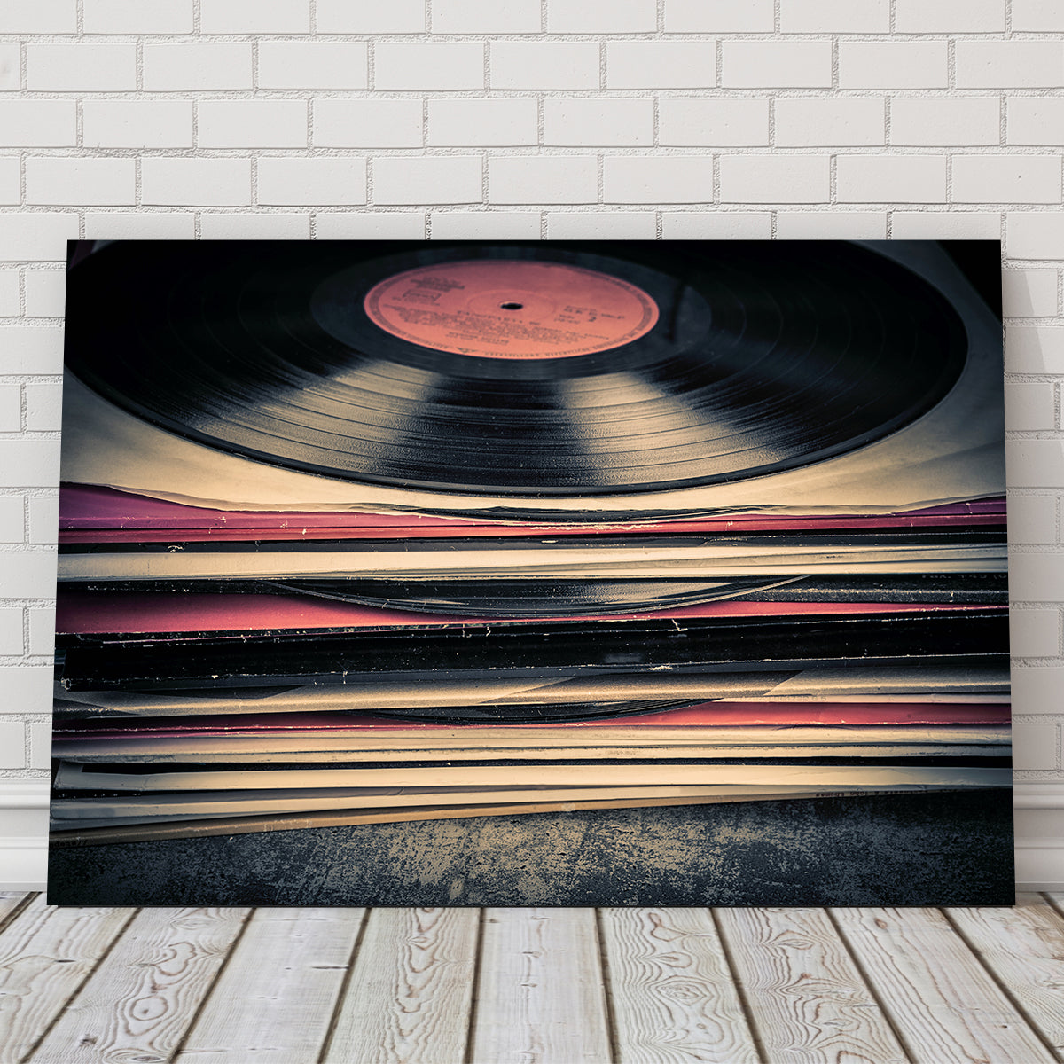 High - Quality Vinyl Records with Museum - Grade Canvas