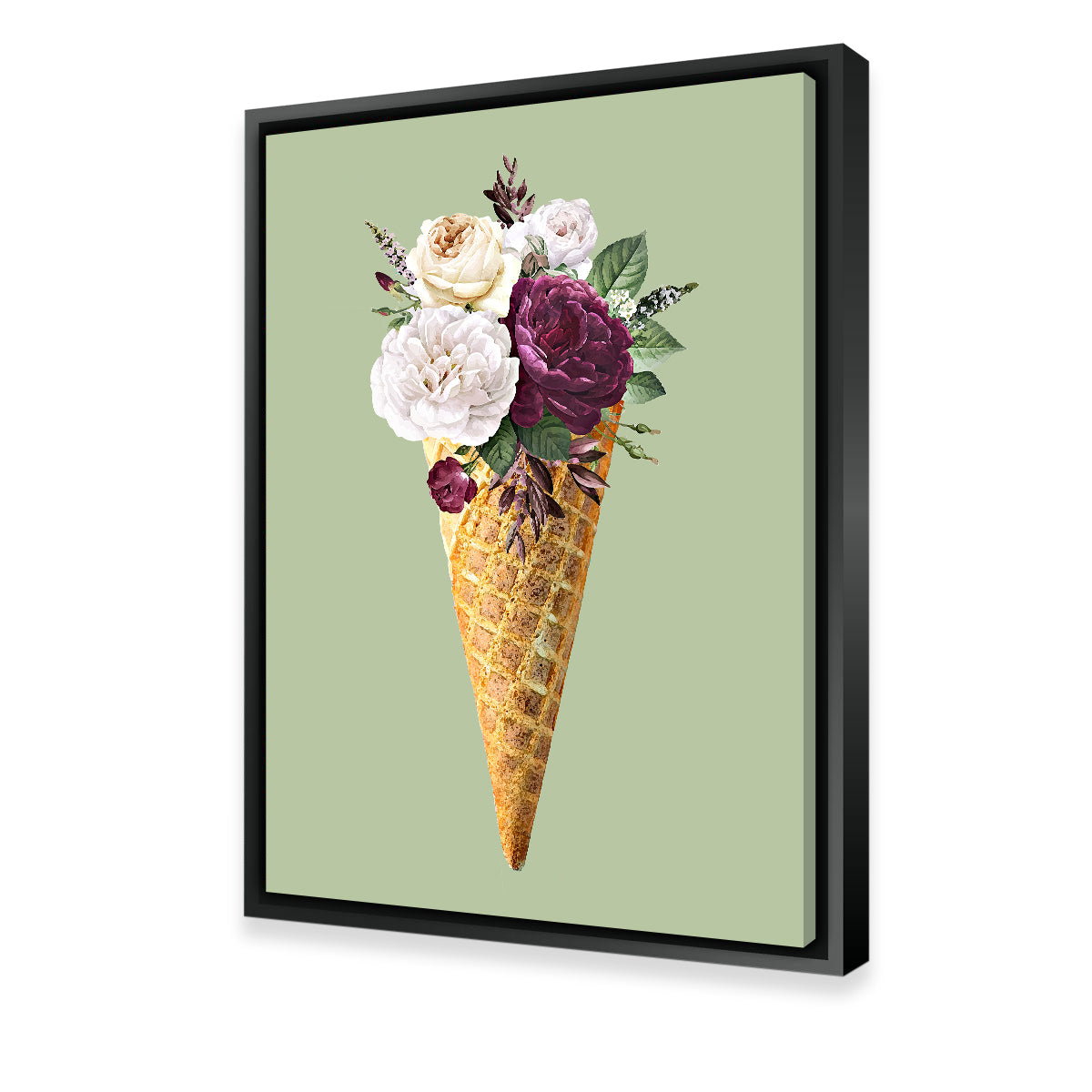 Exquisite Cone Flower Canvas Art for Stunning Wall Decor