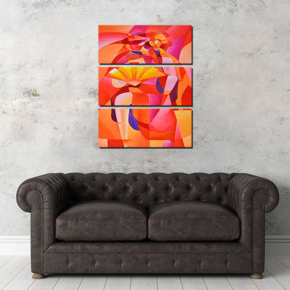Stunning Cubism Dancer Wall Art for Modern Decor