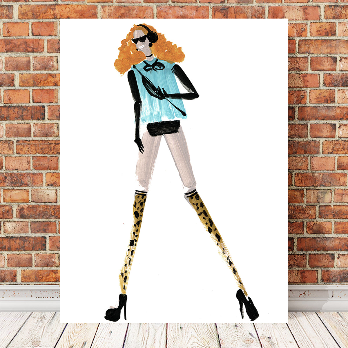 Stylish Fashion 4 Wall Art by Evgeny Vetrov