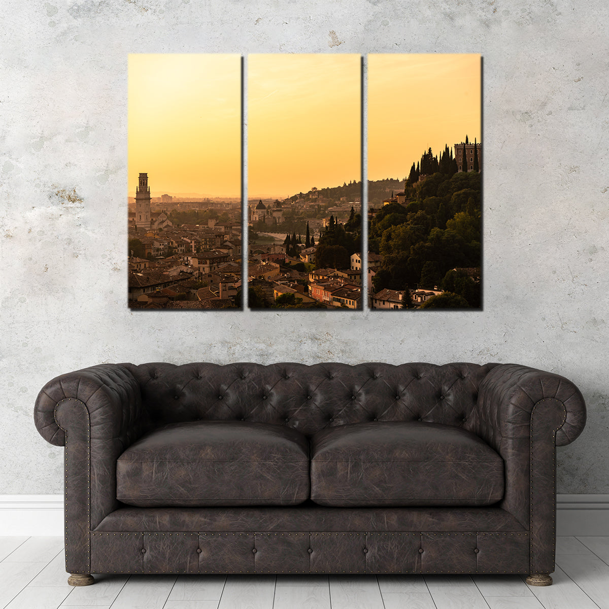 Stunning Verona Panorama Wall Art by Stefano Baltieri