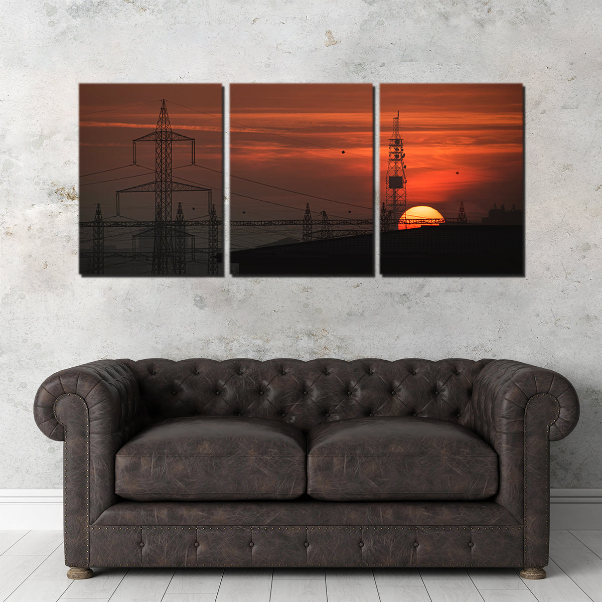 Stunning Bucharest Sunset 2 Wall Art for Your Home Decor