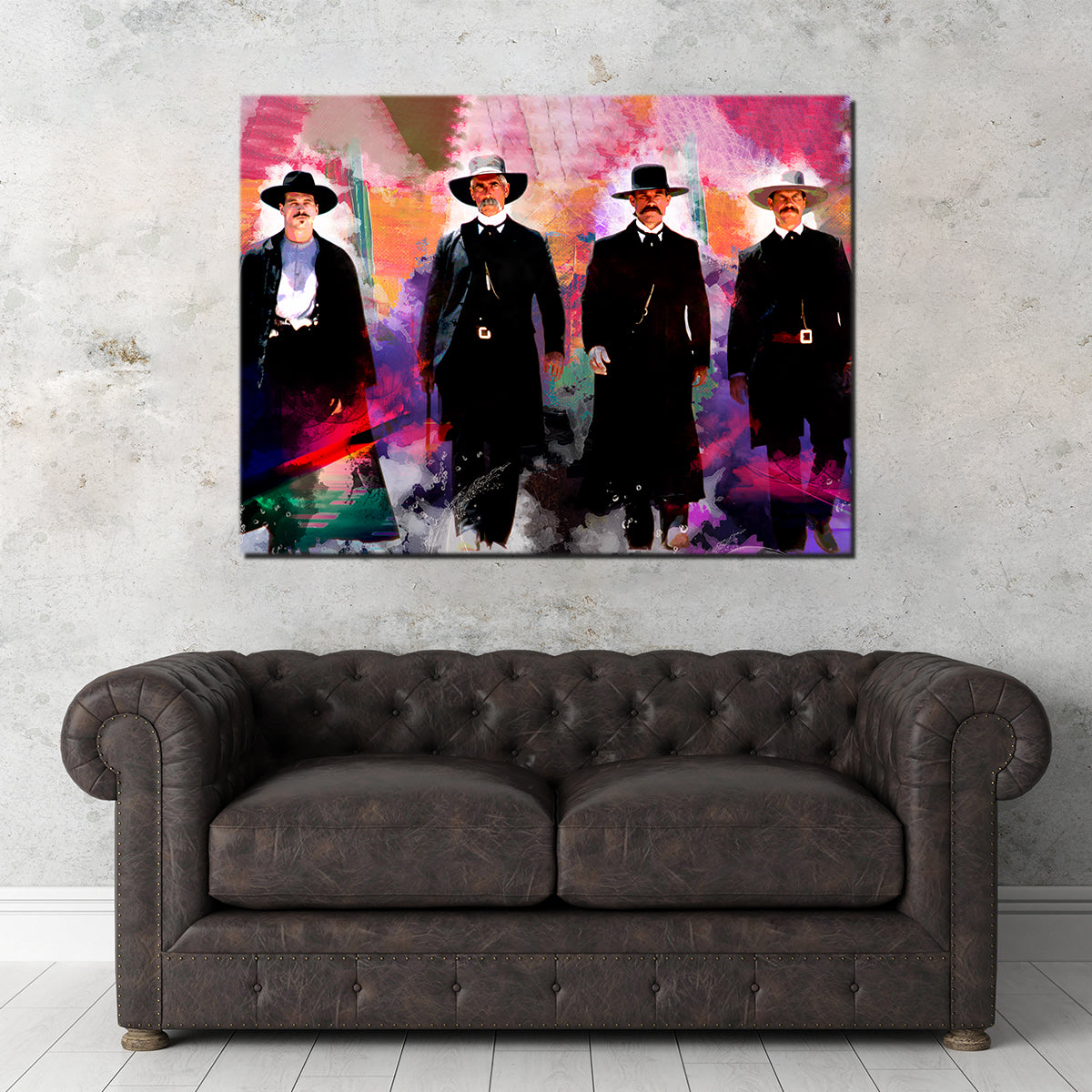 Tombstone Pastel Wall Art - Stunning Sustainable Decor
