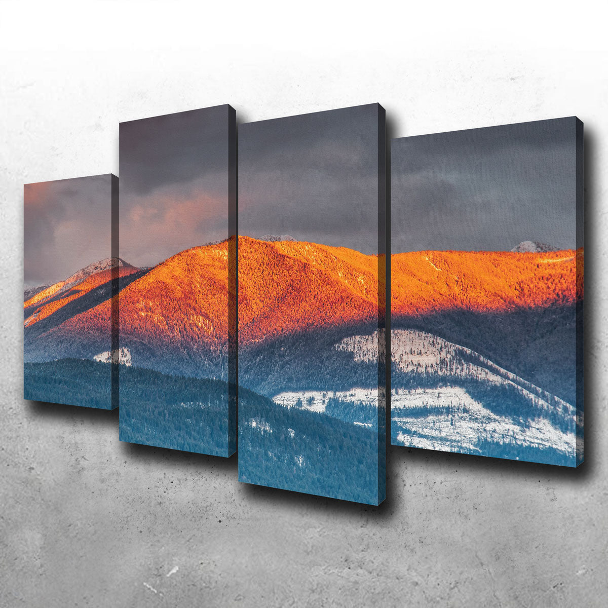 Stunning Kootenay Peaks Wall Art by Mike Cotton