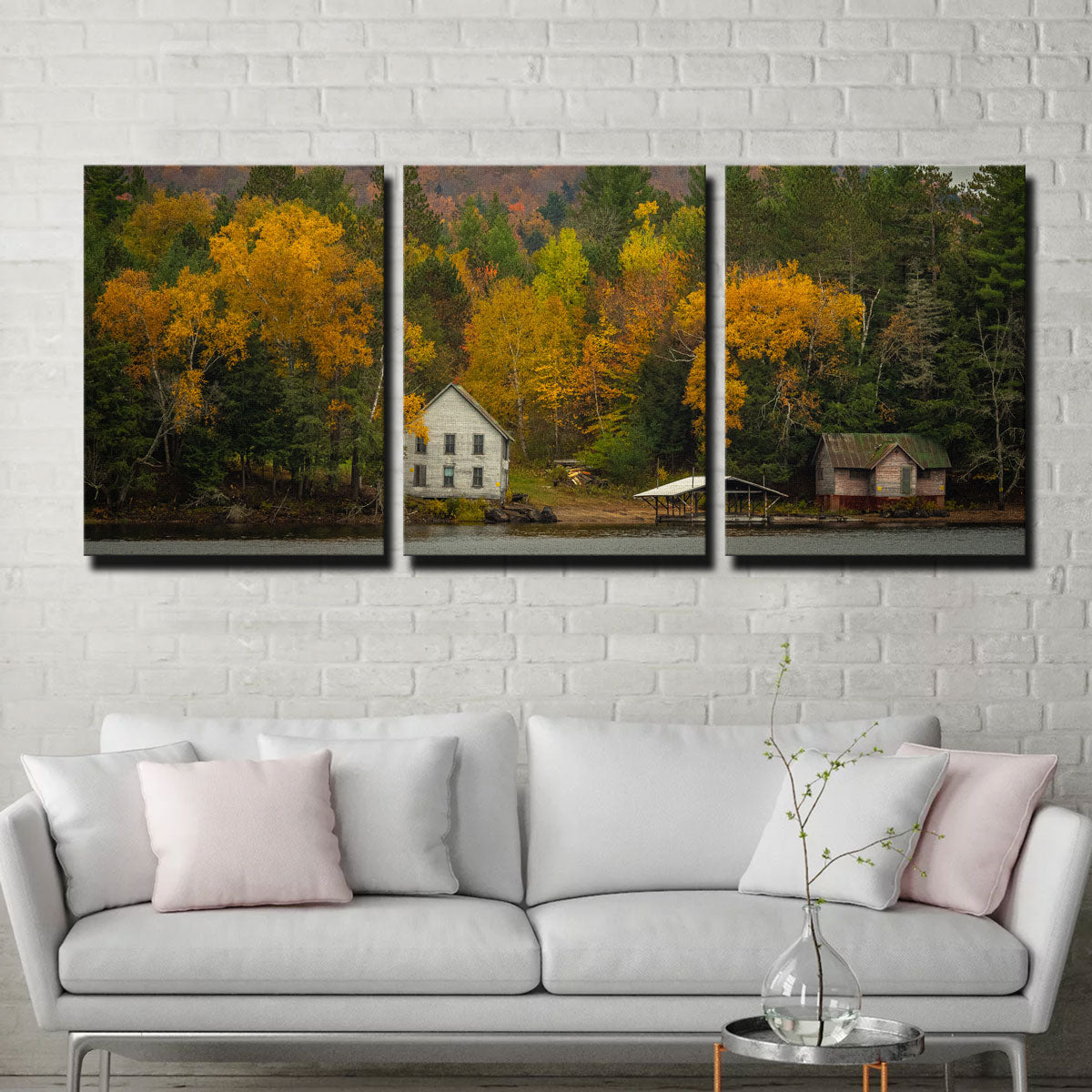 Stunning Fall in the Adirondacks Wall Art by Dennis Maida