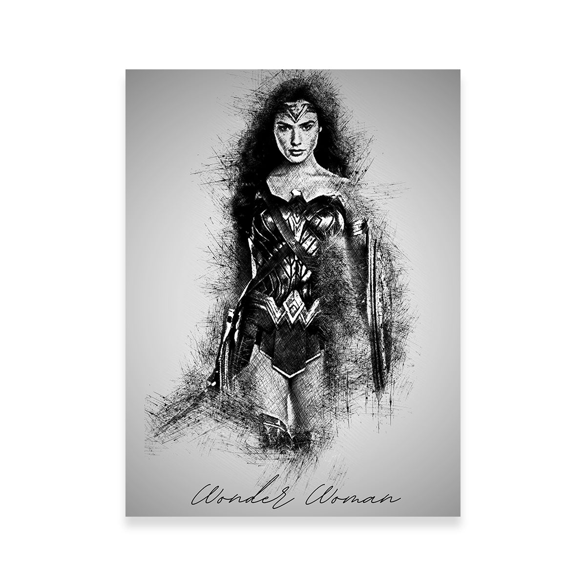 Stunning Wonder Woman Wall Art for Home Decor