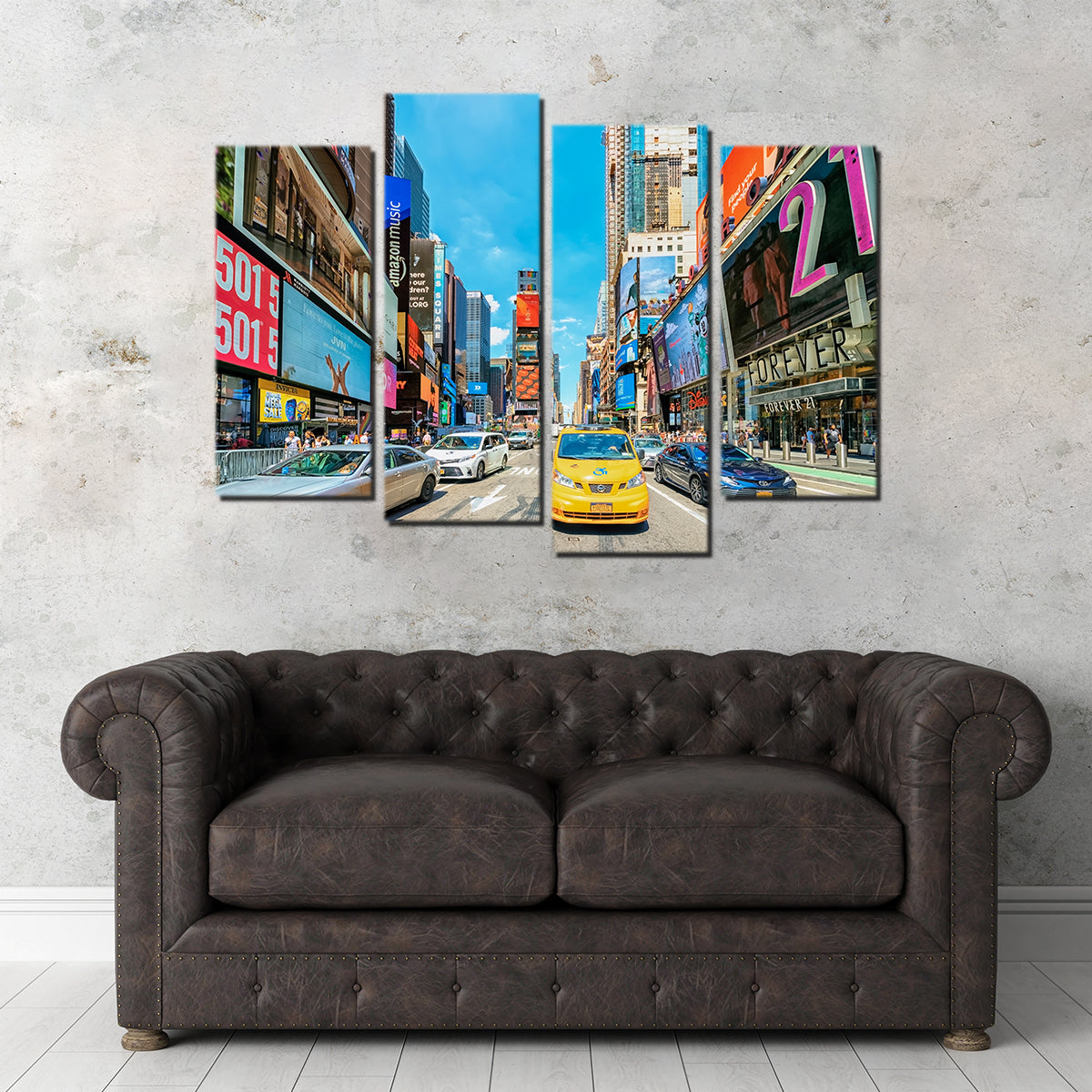 Gorgeous Times Square Wall Art for Stunning Home Decor