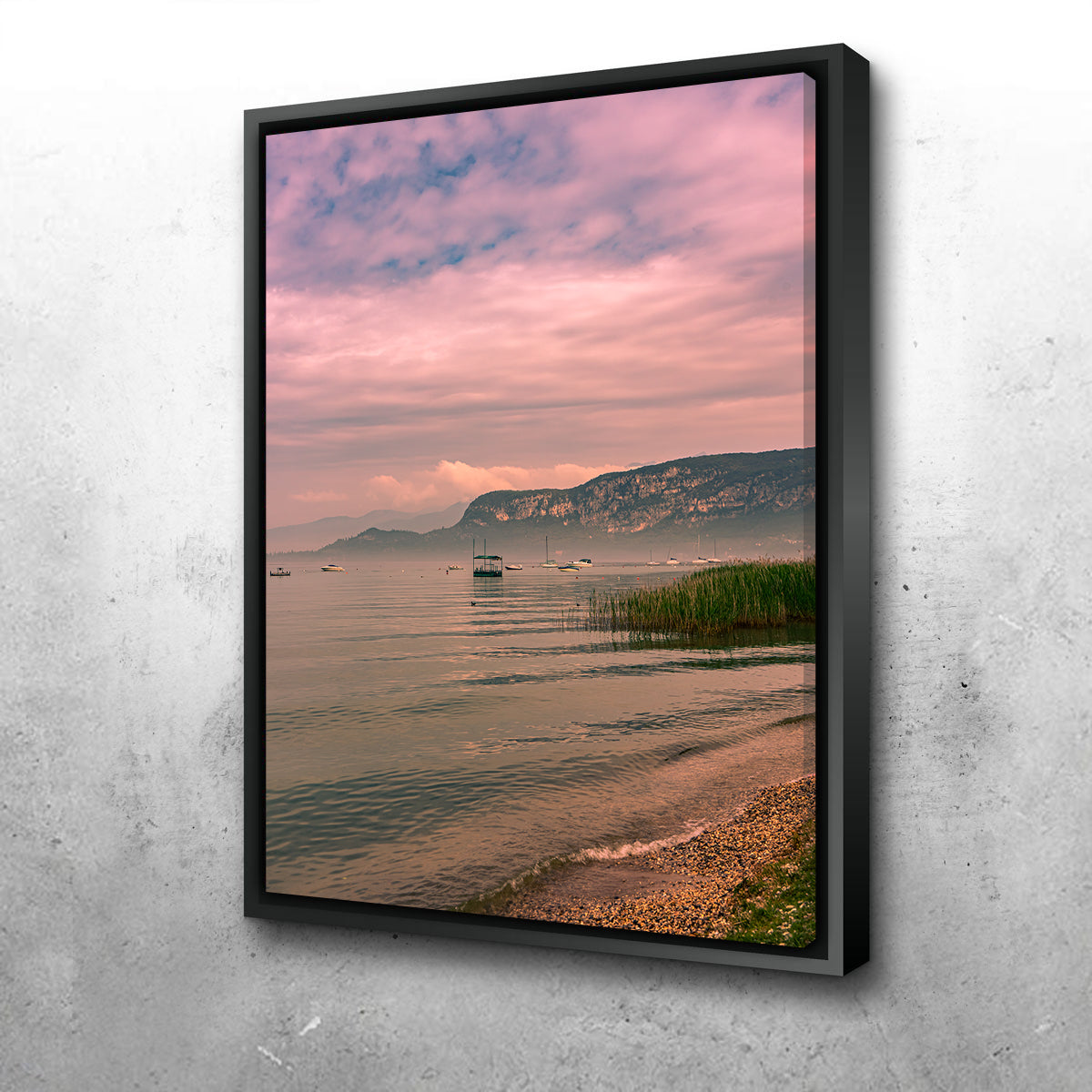 Stunning Waves on Lake Wall Art by Stefano Baltieri