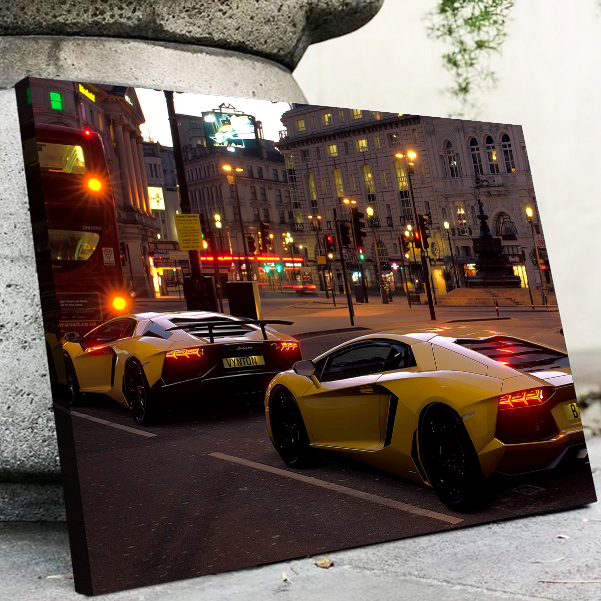 Stunning Traffic Jam Wall Art by Vynton