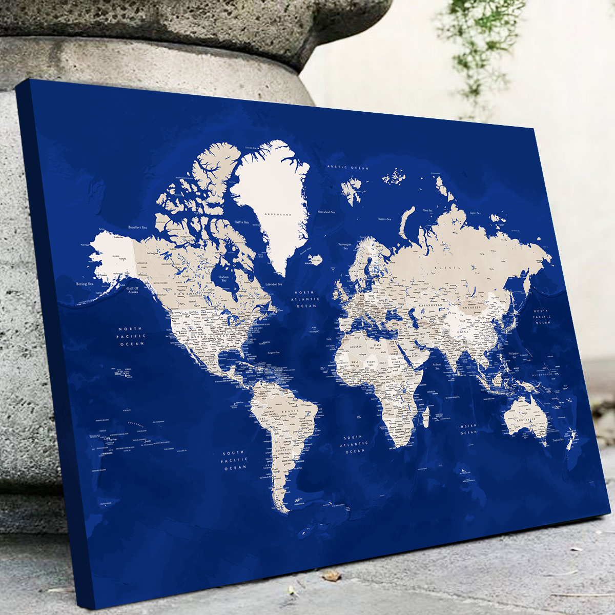 Exquisite World Map 51 Wall Art for Stunning Home Decor