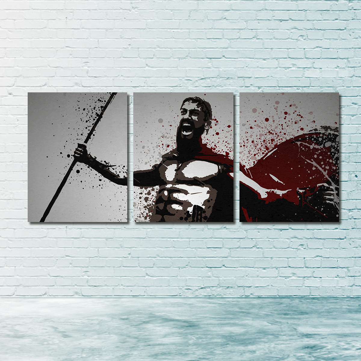 This is Sparta Stunning Wall Art by TM Creative Design
