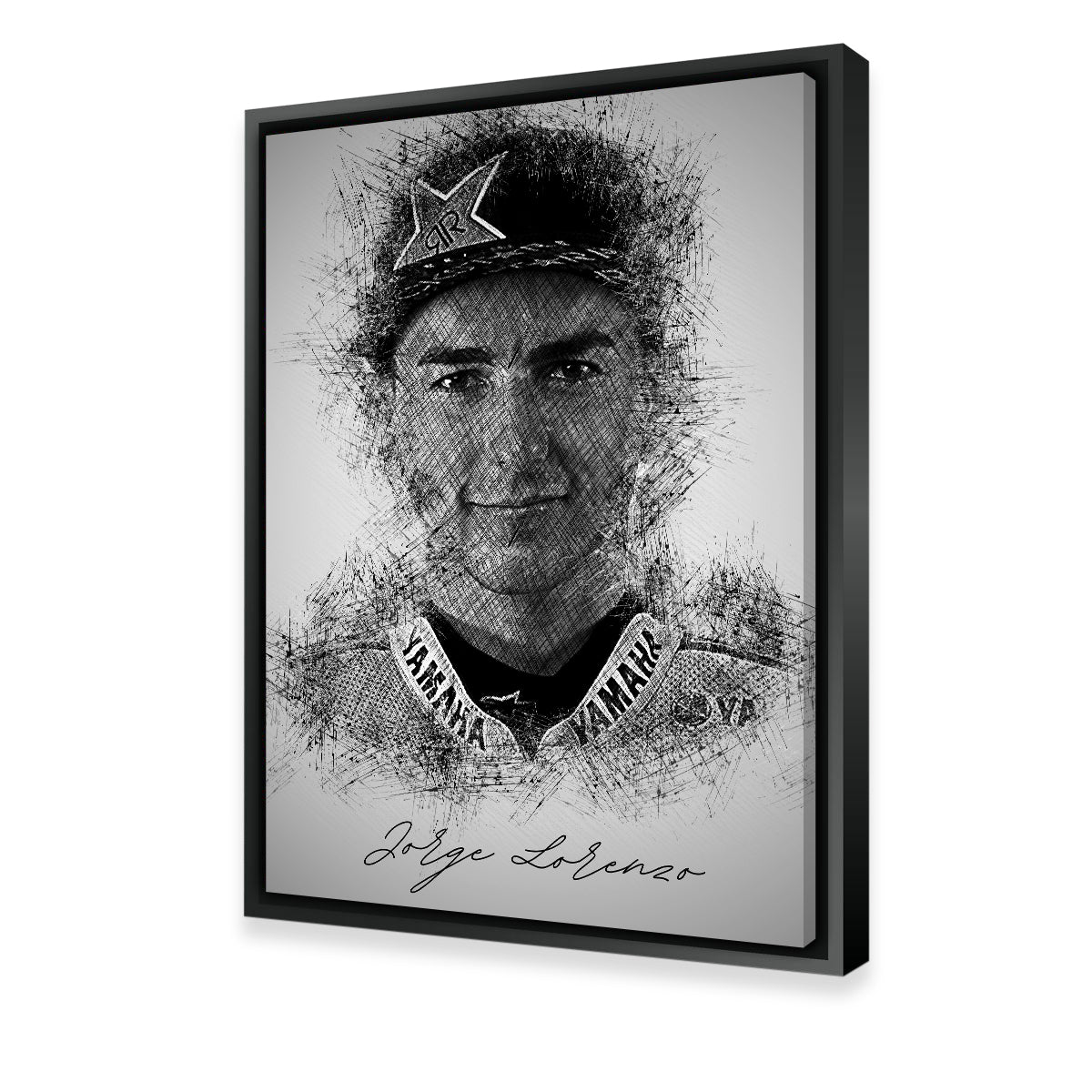 Stunning Jorge Lorenzo Wall Art by Albi Art