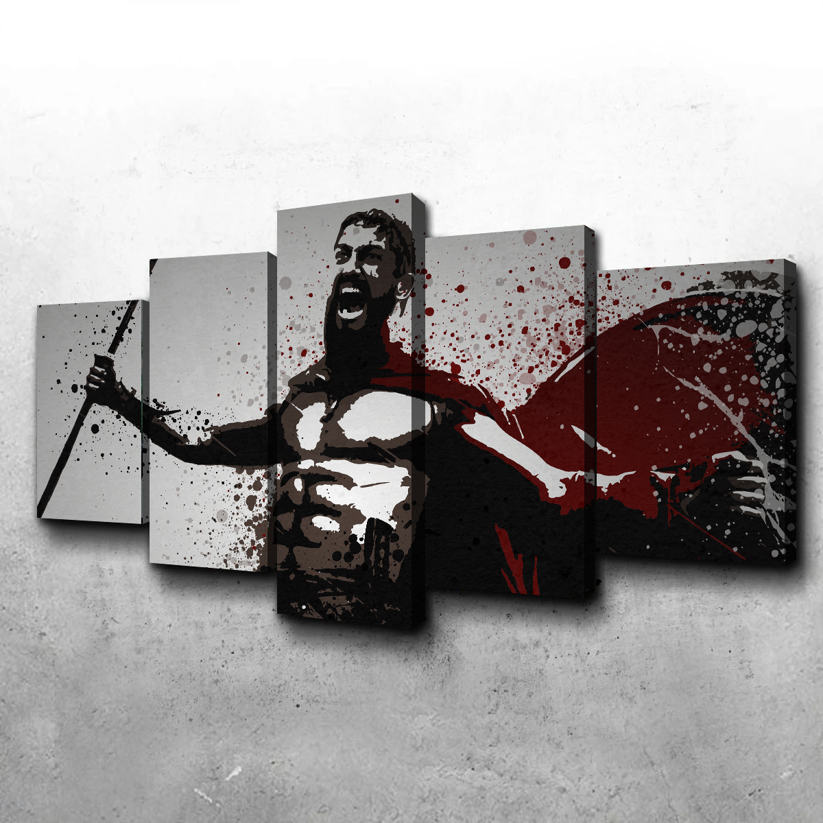This is Sparta Stunning Wall Art by TM Creative Design