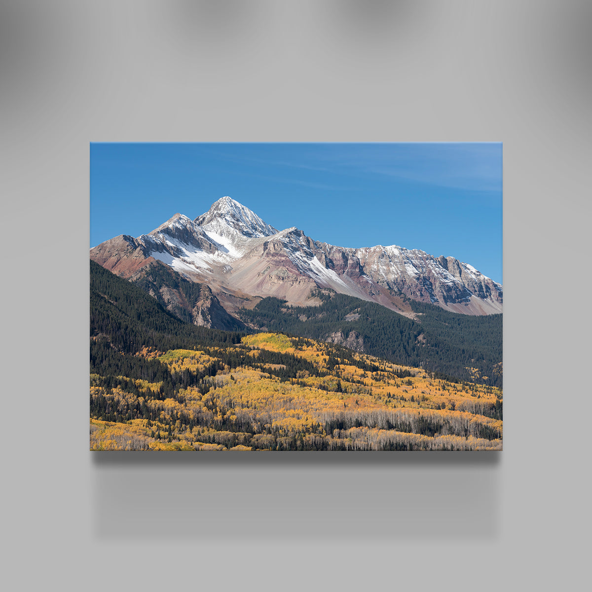 Stunning Wilson Peak Wall Art - Handmade Museum Quality Canvas