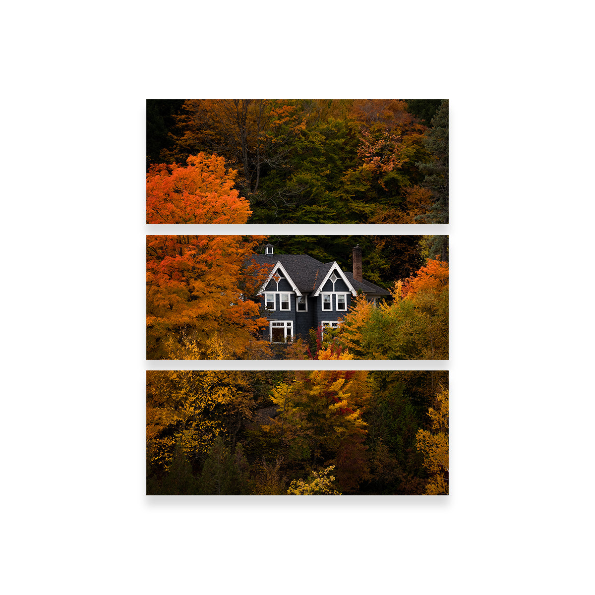 Stunning Fall Getaway Wall Art by Dennis Maida