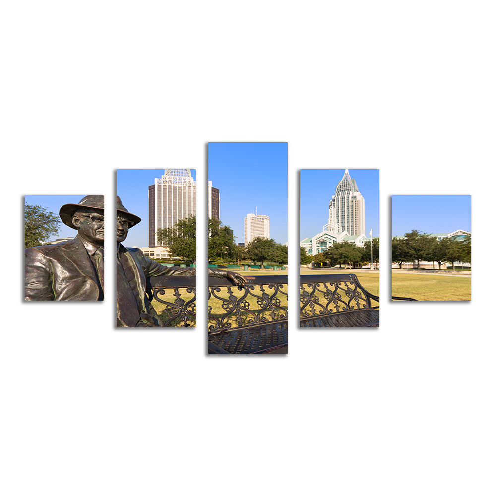 Exquisite Cooper Riverside Park Wall Art - Museum-Quality Canvas on Sustainable Pine Frames