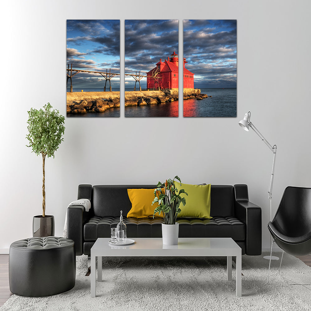 Stunning Sturgeon Bay Lighthouse Wall Art for Your Home Decor