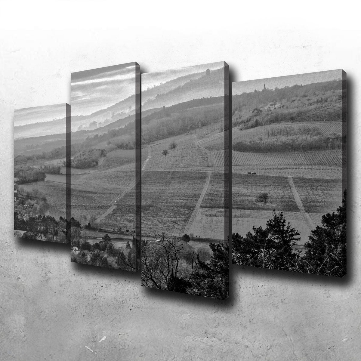 Stunning Moody Hills Wall Art by Mike Cotton