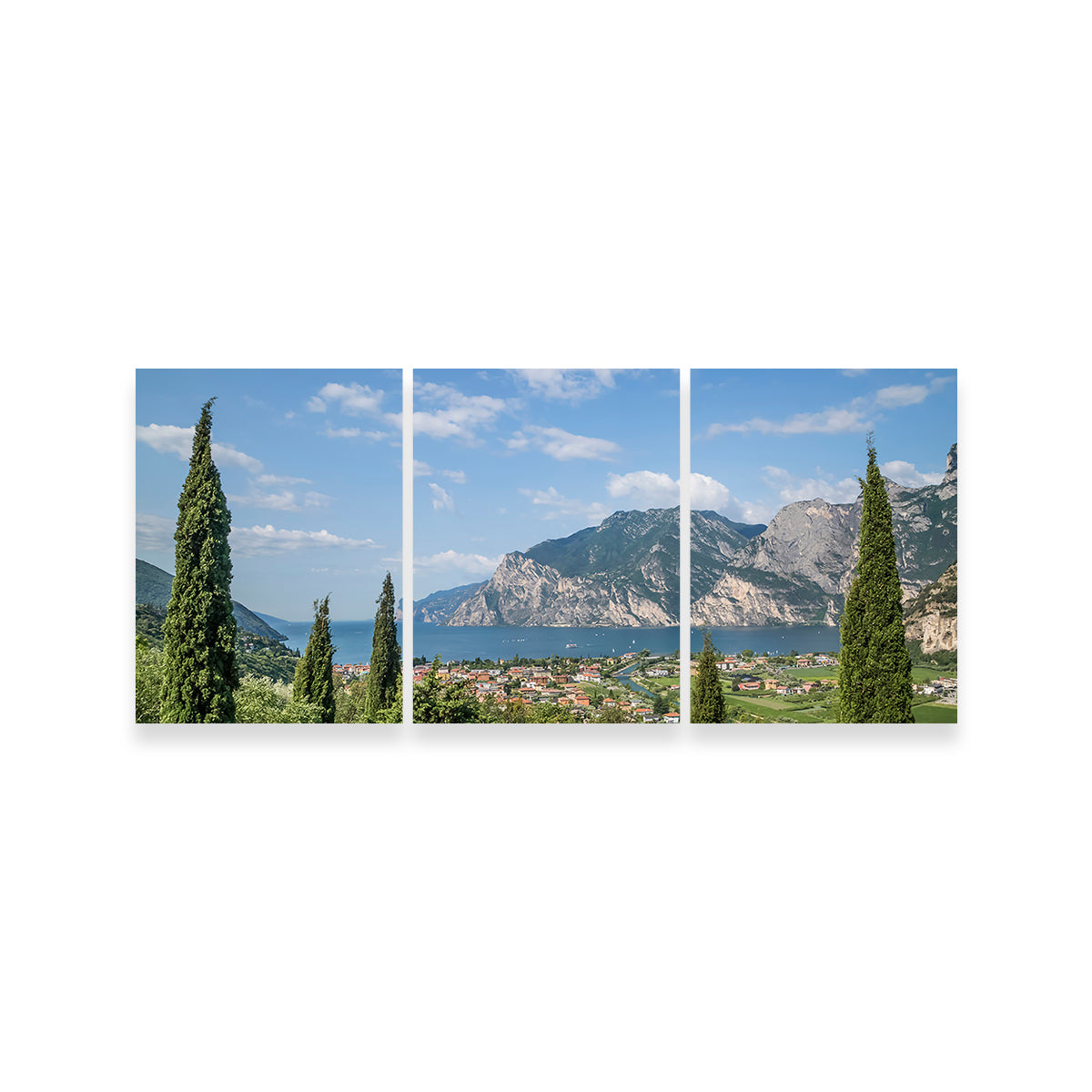 Stunning View of Lake Garda Wall Art by Melanie Viola