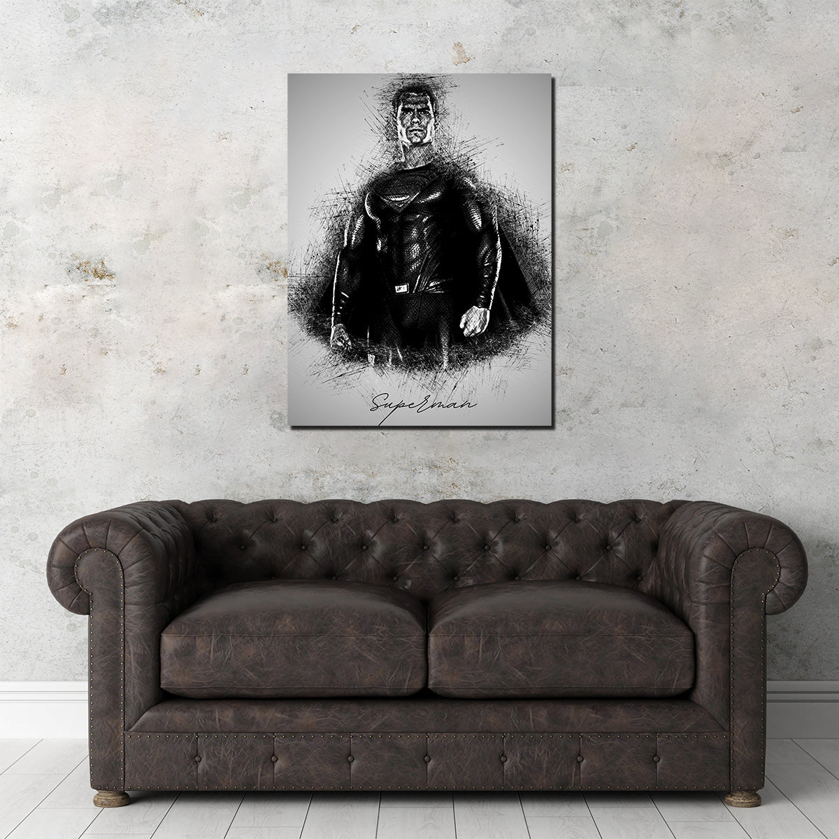 Superman Wall Art - Stunning Museum-Quality Decor