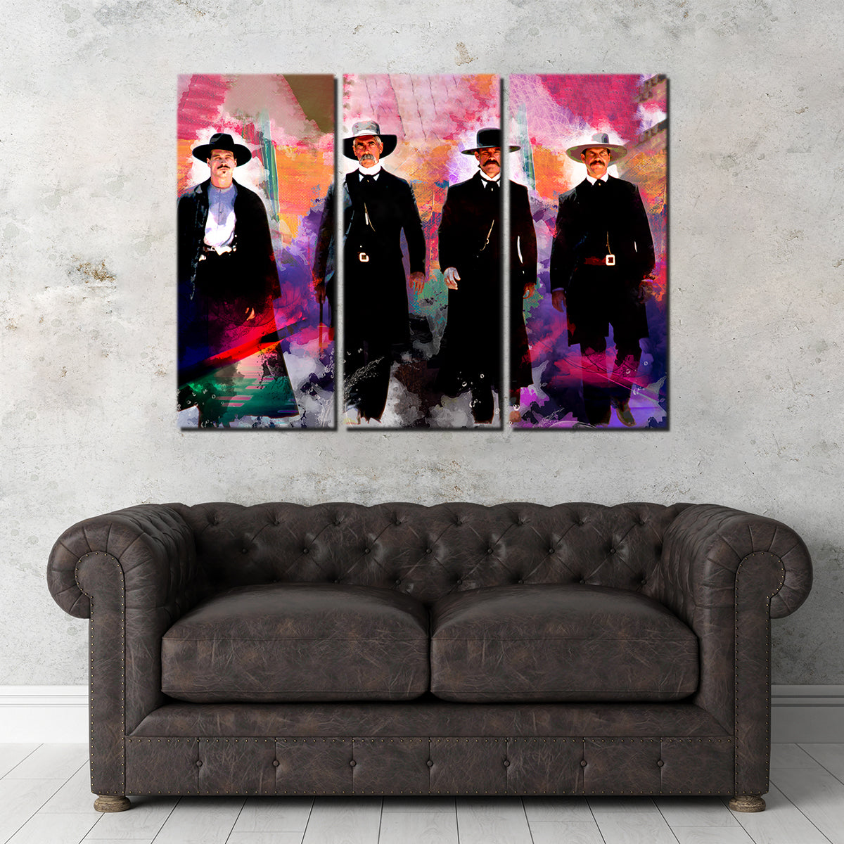 Tombstone Pastel Wall Art - Stunning Sustainable Decor