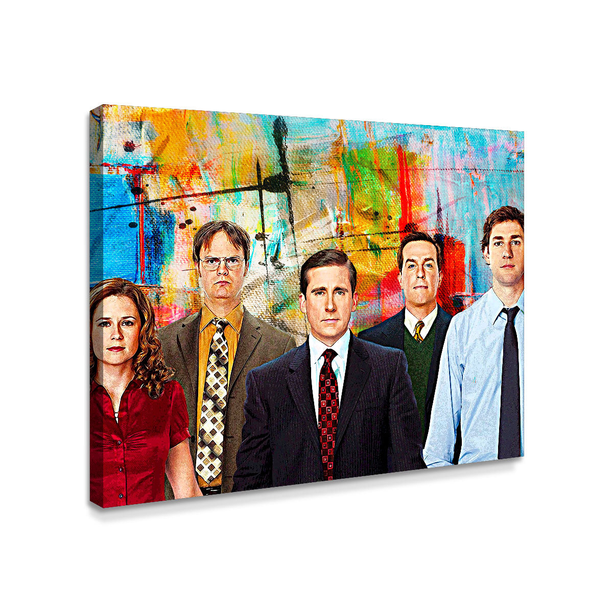 Exquisite The Office Wall Art - Sustainable Pine Wood Framed Museum Quality Canvas