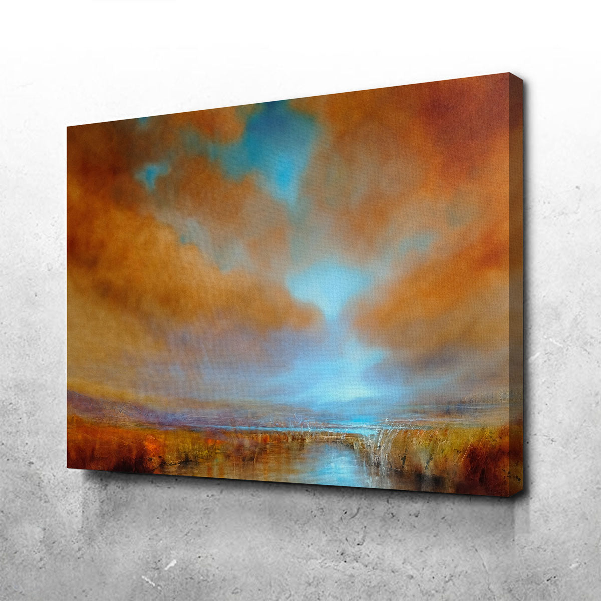 Farben Des Lichts Wall Art - Stunning Sustainable Pine Wood Framed Canvas Prints