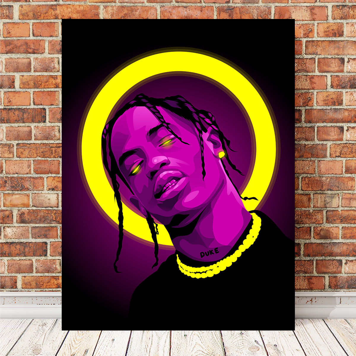 Exclusive Travis Scott Wall Art for Your Home Decor
