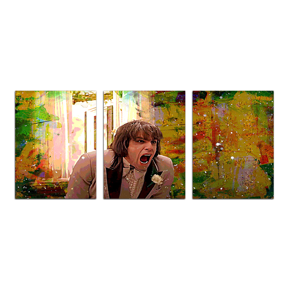 There's Something About Mary - Iconic Zipper Scene Wall Art for Movie Lovers
