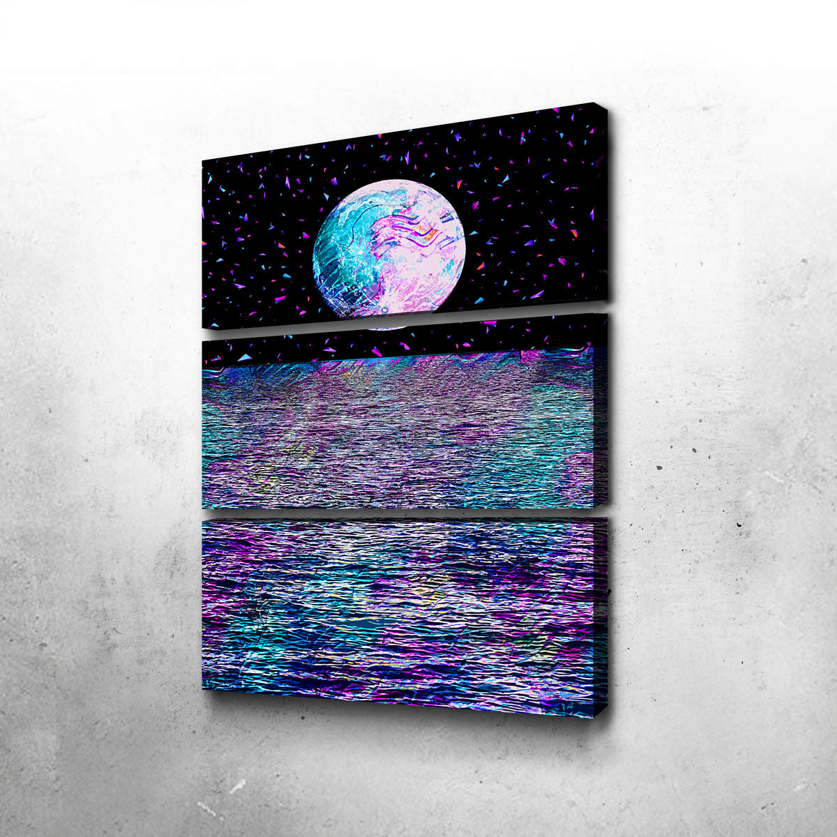 Exquisite Moonscape 9 Wall Art by Gab Fernando