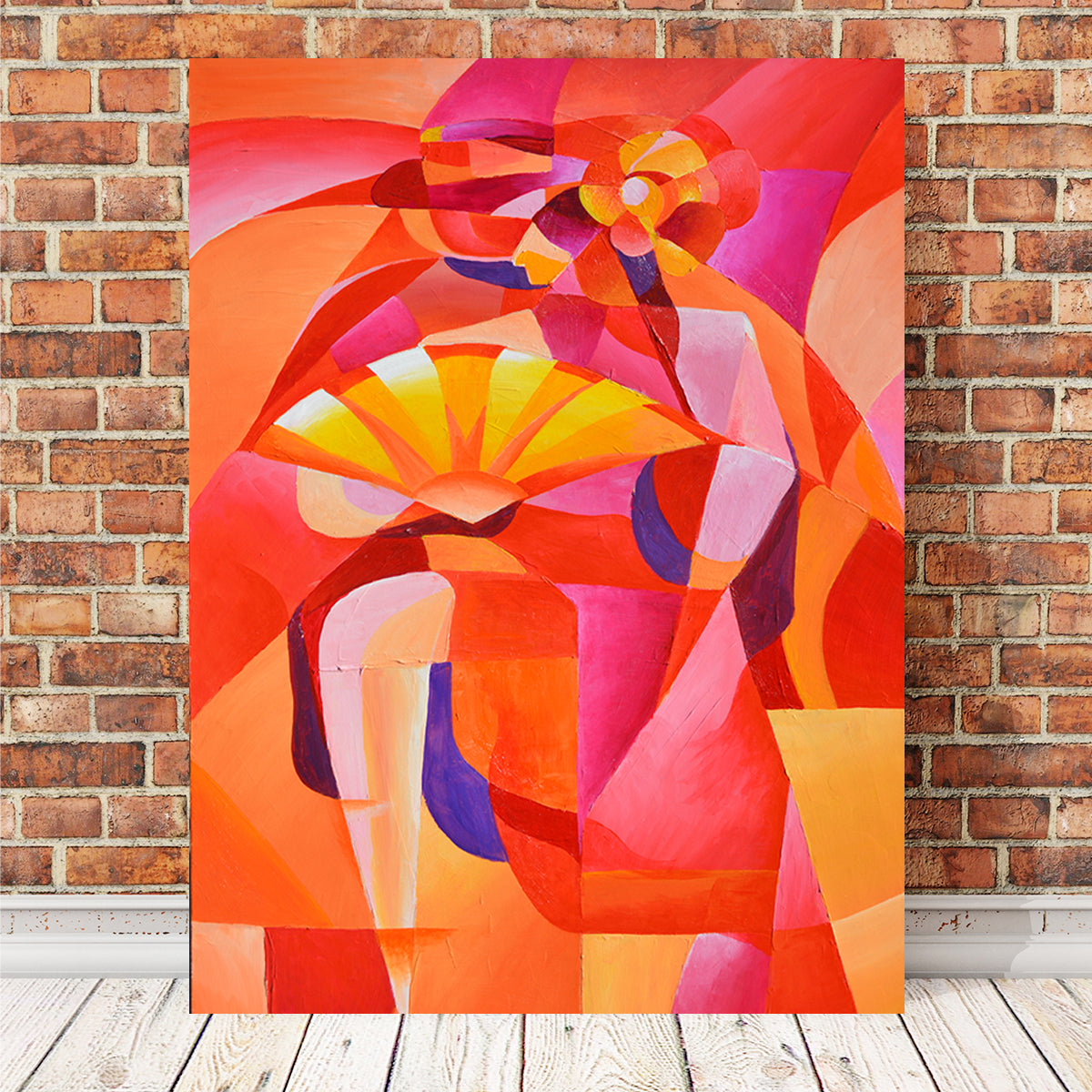 Stunning Cubism Dancer Wall Art for Modern Decor