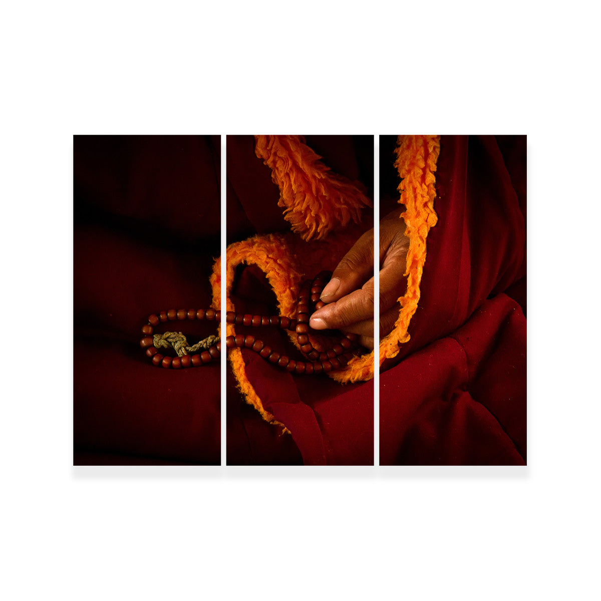 Authentic Tibetan Lama Prayer Beads for Spiritual Practice