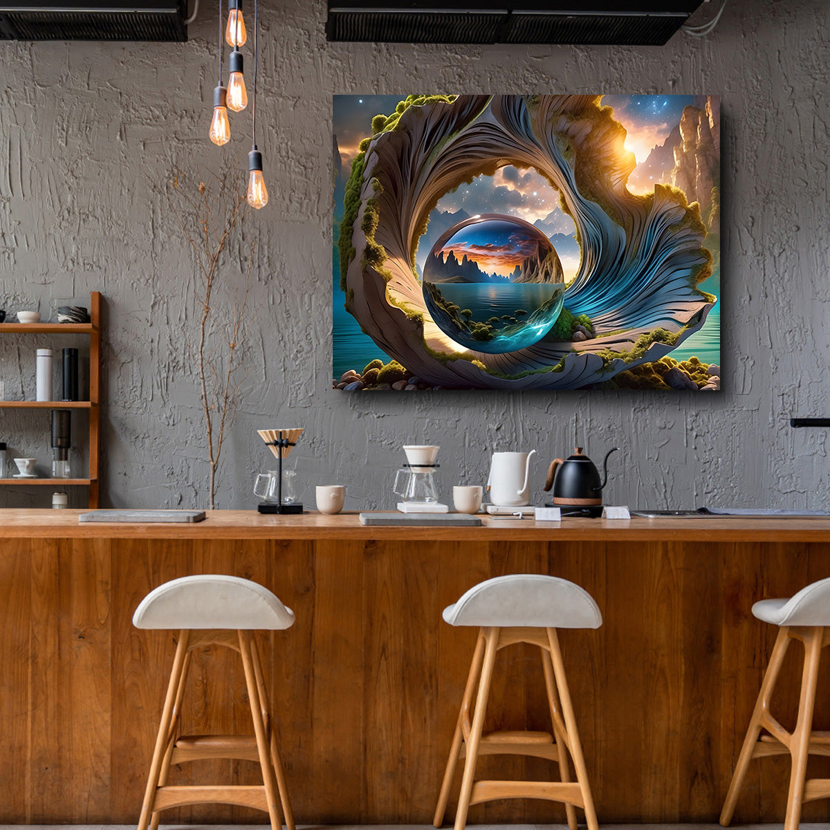 The Enchanting and Timeless Allure of Nature's Seashells Wall Art