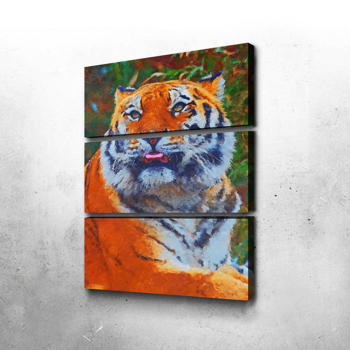 Stunning Tiger 1 Painting Wall Art by Gab Fernando