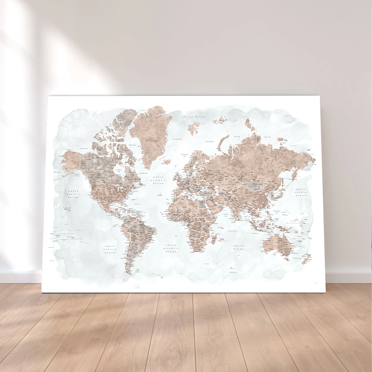 Exquisite World Map 23 Wall Art for Stunning Decor